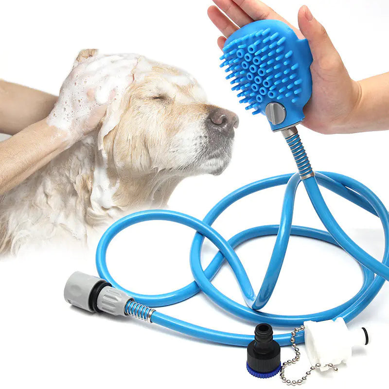 Outdoor Dog Bath Brush for Pet Cleaning Supplies