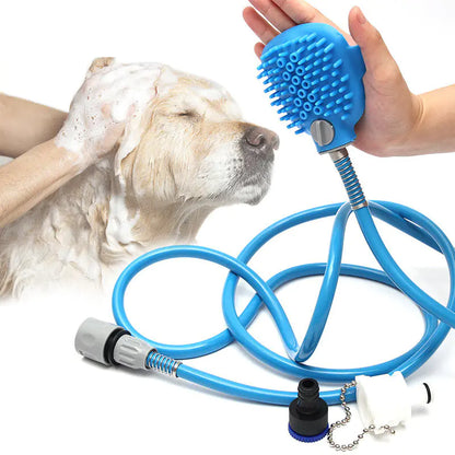 Outdoor Dog Bath Brush for Pet Cleaning Supplies